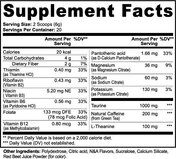 Energy Powder (Guava Berry)