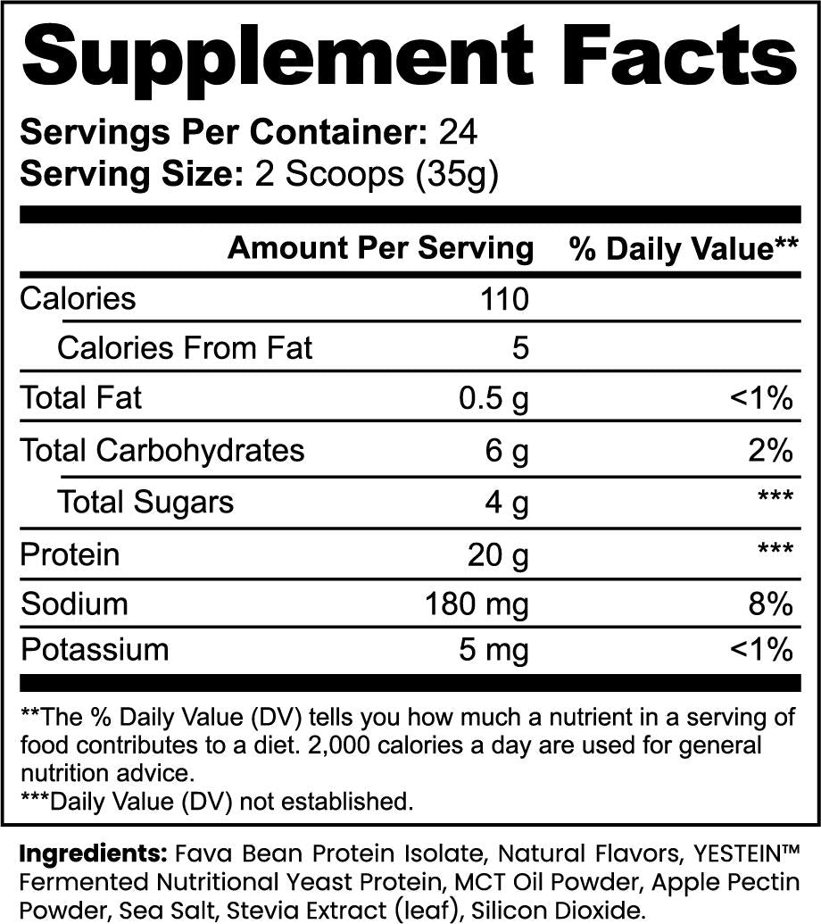 Plant Protein (Vanilla)