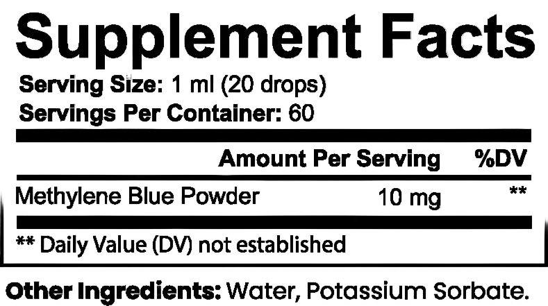 Methylene Blue Drops