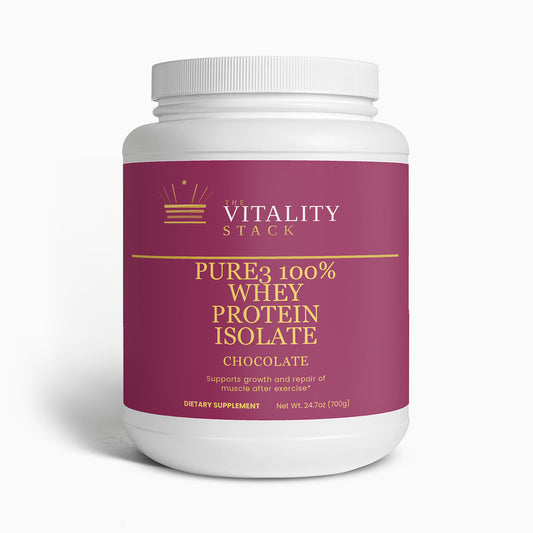 Pure3 100% Whey Protein Isolate (Chocolate)