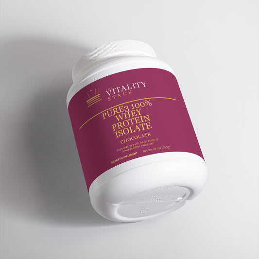 Pure3 100% Whey Protein Isolate (Chocolate)
