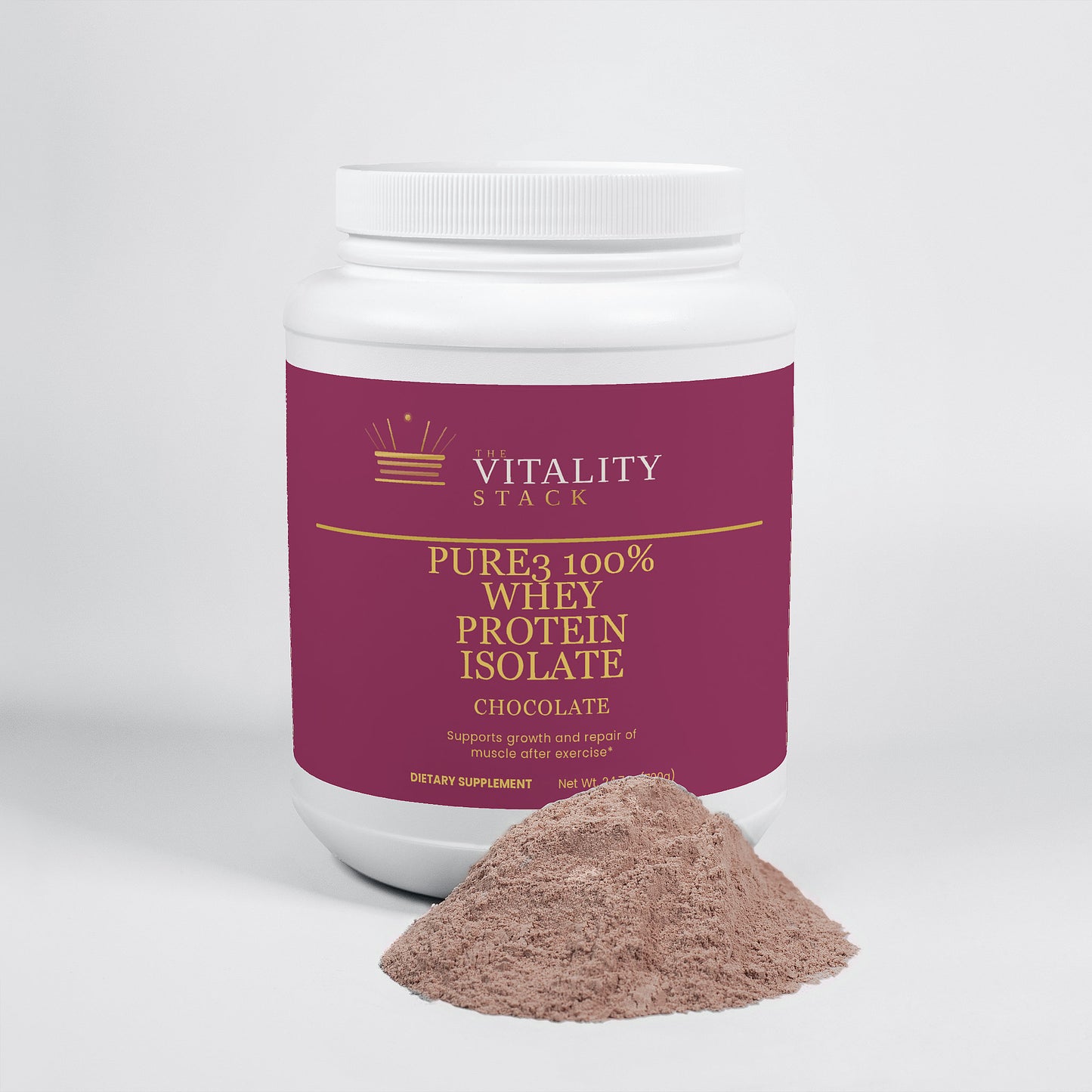 Pure3 100% Whey Protein Isolate (Chocolate)