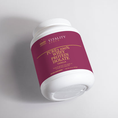 Pure3 100% Whey Protein Isolate (Vanilla)