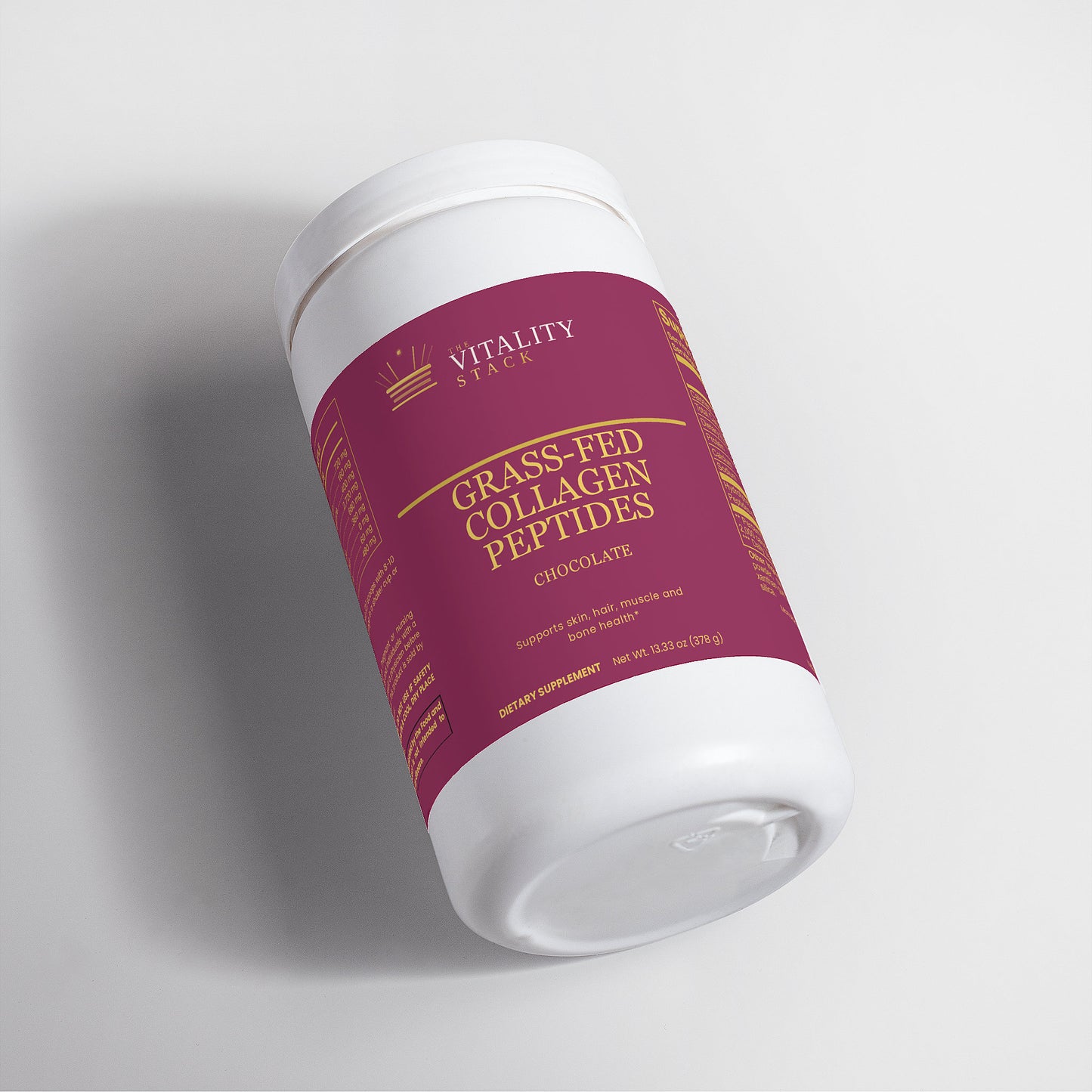 Grass-Fed Collagen Peptides Powder (Chocolate)
