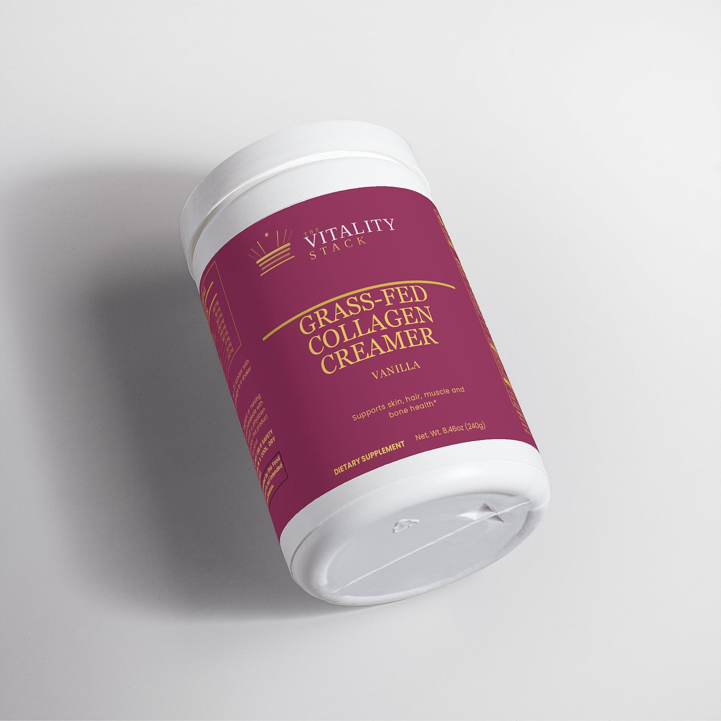Grass-Fed Collagen Creamer (Vanilla)