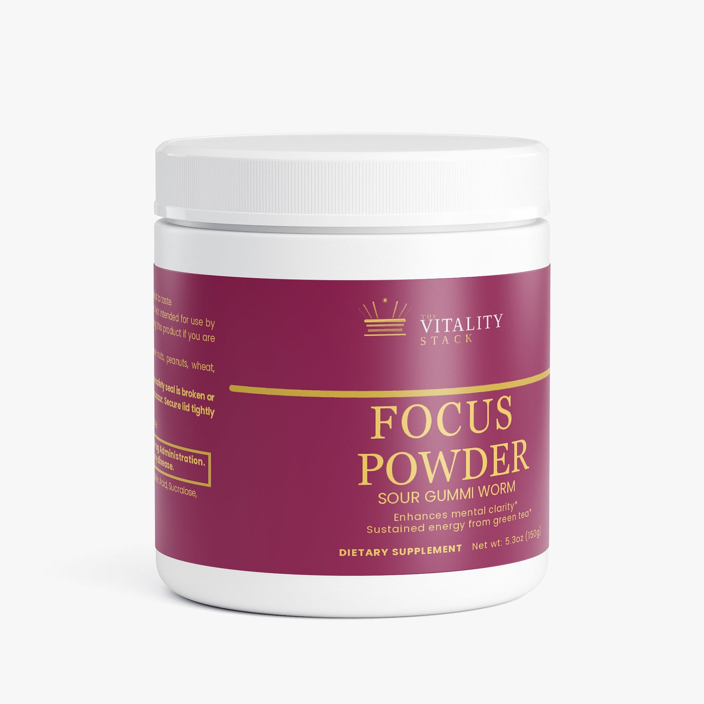 Focus Powder (Sour Gummi Worm)