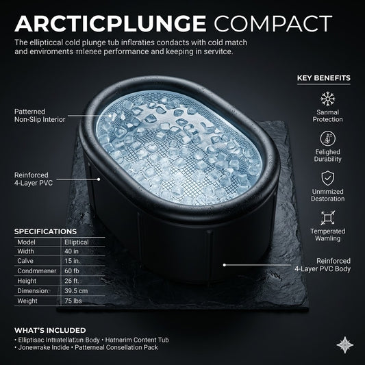 ArcticPlunge Compact — Solo Cold Plunge