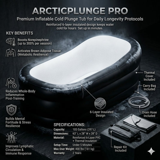 ArcticPlunge Pro Inflatable Cold Plunge