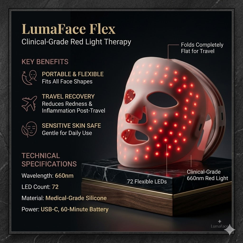 LumaFace Flex Portable LED Mask