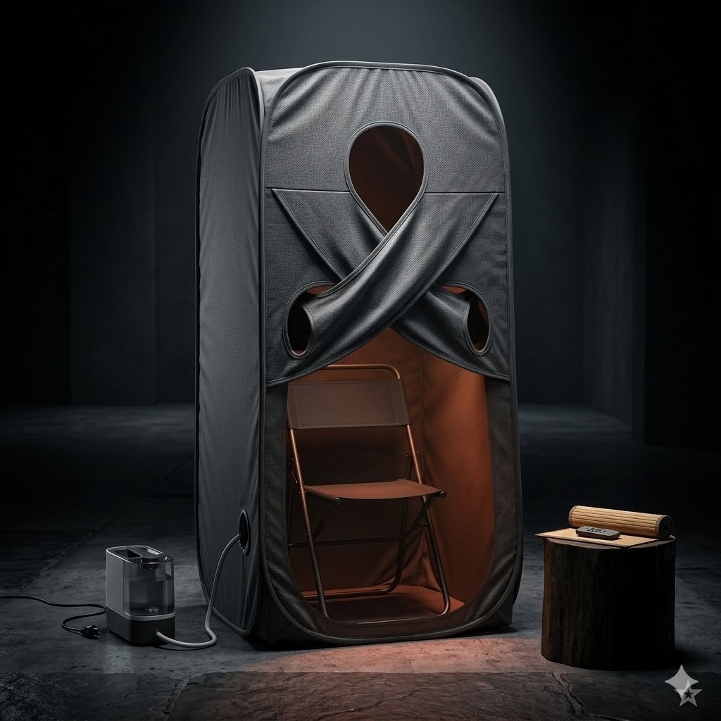 ThermaSauna Cabin — 1-Person Portable Sauna Tent