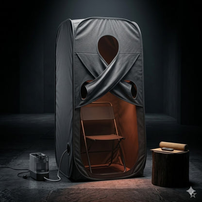 ThermaSauna Cabin — 1-Person Portable Sauna Tent