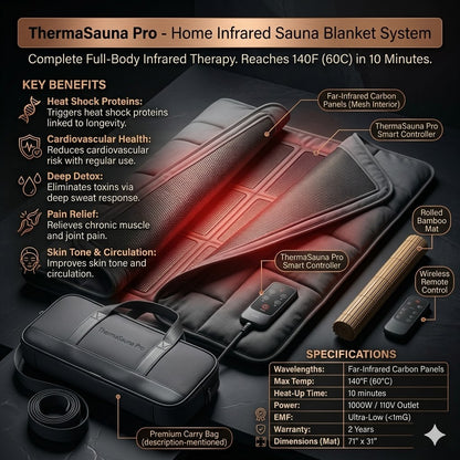 ThermaSauna Pro Infrared Sauna Blanket