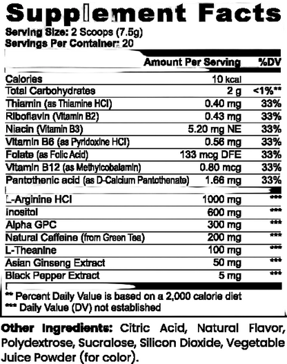 Focus Powder (Sour Grape)