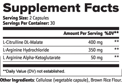 L-Citrulline & L-Arginine Stack