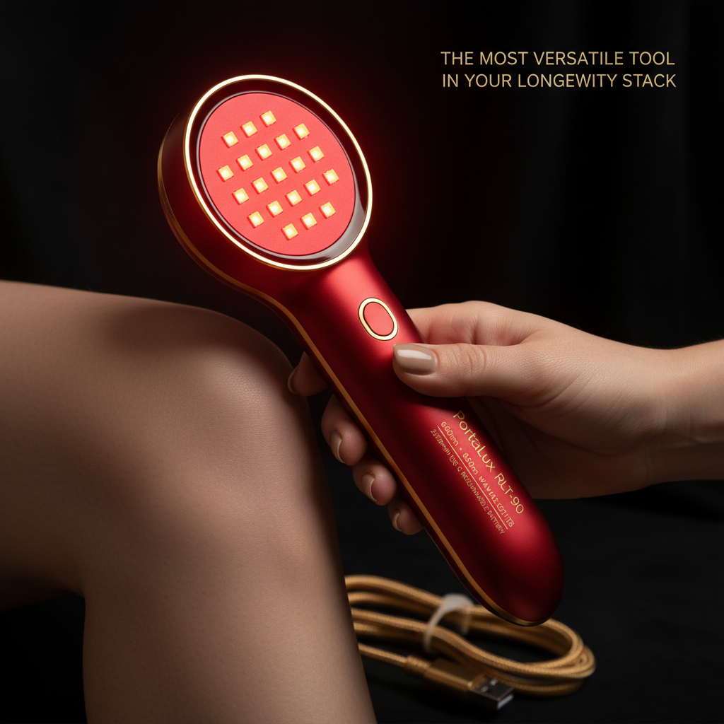 PortaLux RLT-90 Handheld Red Light Therapy Wand