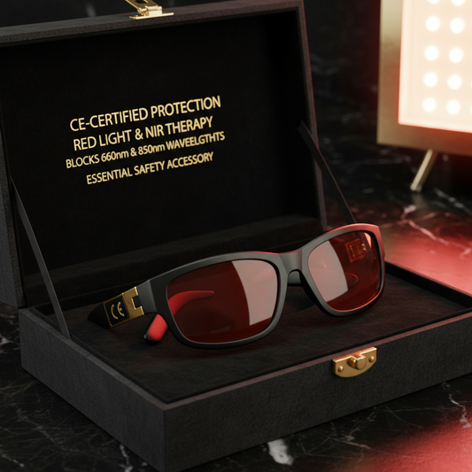 Red Light Therapy Protective Goggles